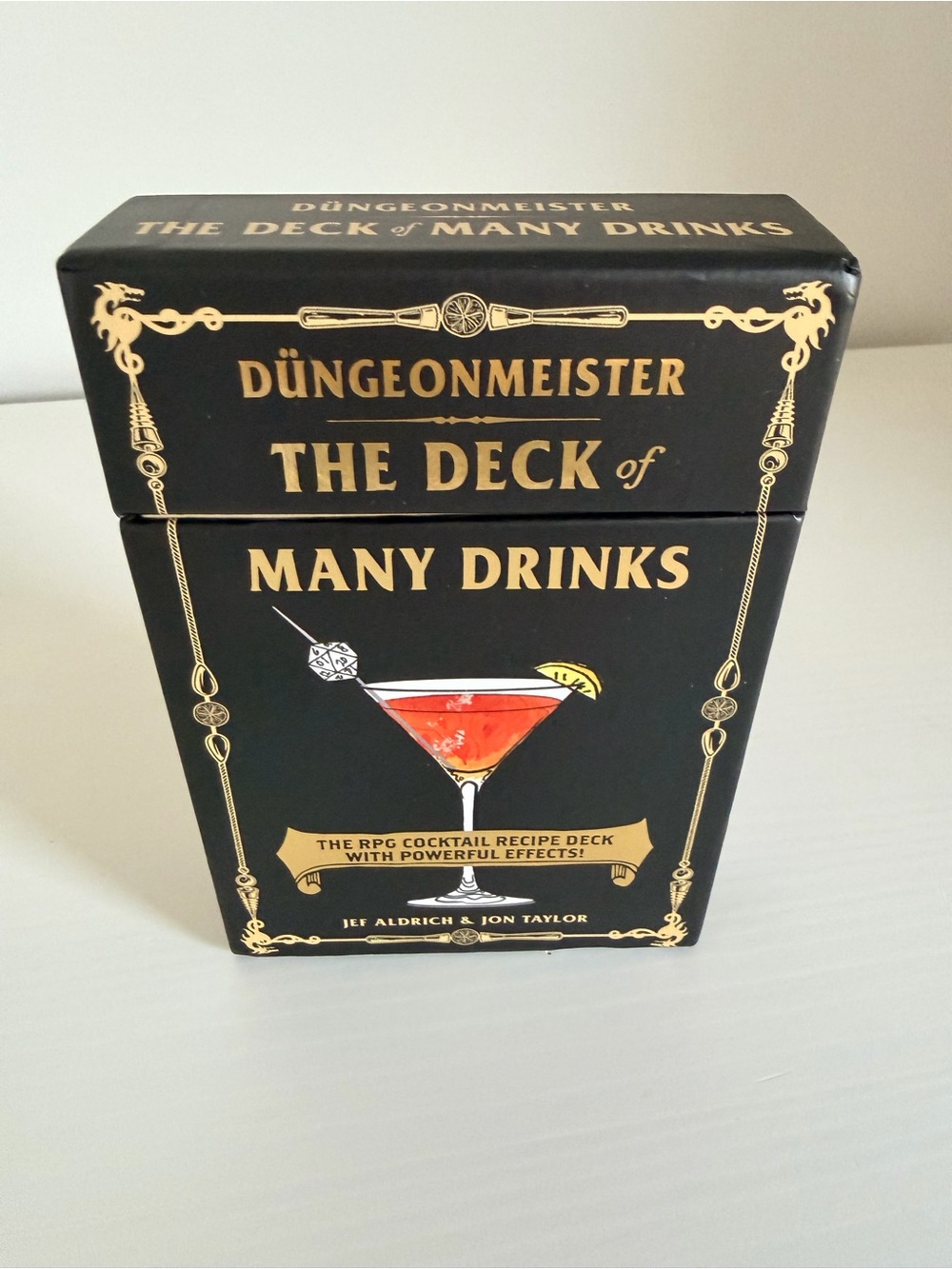 The Deck of Many Drinks- RPG Cocktail Recipe Deck
